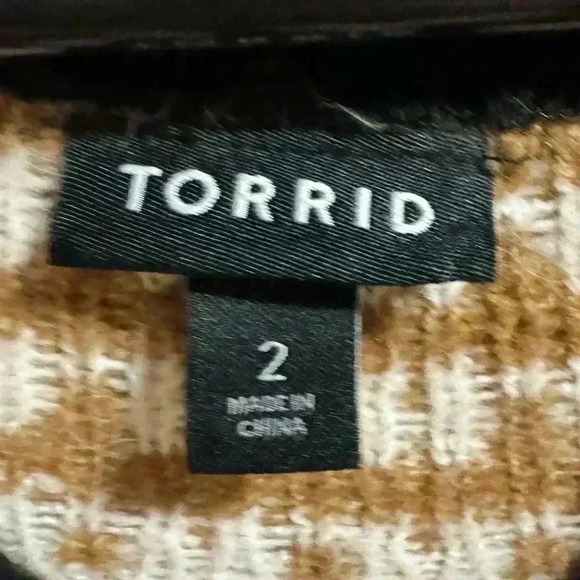 Torrid Cozy Animal Print Sweater Size 2X - Picture 4 of 5